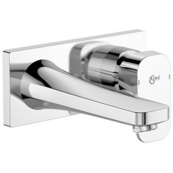 Mitigeur lavabo mural TONIC II projection 180 mm chromé IDEAL STANDARD