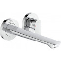 Mitigeur lavabo mural CONNECT AIR UP kit 2, saillie 225 mm chromé IDEAL STANDARD