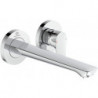 Mitigeur lavabo mural CONNECT AIR UP kit 2, saillie 225 mm chromé IDEAL STANDARD