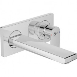 Mitigeur lavabo mural EDGE kit 2 pour montage final chromé IDEAL STANDARD