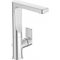Mitigeur lavabo EDGE avec bec haut orientable avec vidage chromé IDEAL STANDARD