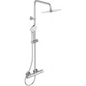 Système de douche CERATHERM 100 flexible de douche 1750 mm chromé avec thermostat de douche IDEAL STANDARD