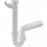 Tuyau de chasse siphon base pro blanc, plastique 1 1 / 2Z x 3 / 4Z, P x 50 mm BASE PRO