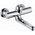 Mitigeur mural PROVITA DN 15 saillie 255 mm, raccords en S verrouillables chrome KLUDI
