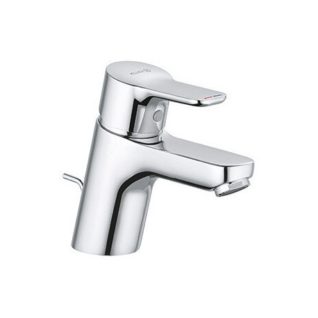 Pure&easy mitigeur de lavabo 60 avec garniture de vidage métallique