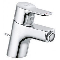 Pure&easy mitigeur de bidet avec garniture de vidage métallique