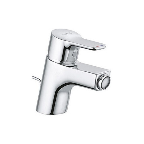 Pure&easy mitigeur de bidet avec garniture de vidage métallique