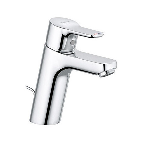 Pure&easy mitigeur de lavabo 100 avec garniture de vidage métallique