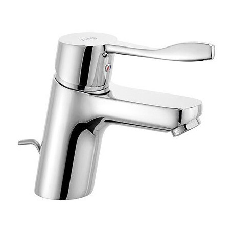 Pure&easy care mitigeur de lavabo 70public levier 120 mmavec garniture de vidage métallique