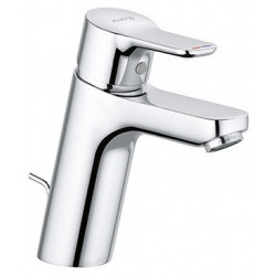 Pure&easy mitigeur de lavabo 100 avec garniture de vidage en abs
