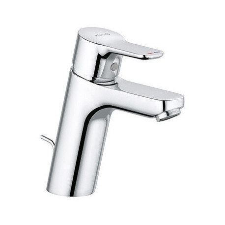 Pure&easy mitigeur de lavabo 100 avec garniture de vidage en abs