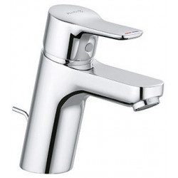 Pure&easy mitigeur de lavabo 70 avec garniture de vidage métallique