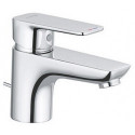Pure&style mitigeur de lavabo 60 avec garniture de vidage métallique