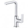 Pure&style mitigeur de lavabo bec orientable latéralement sans vidage 