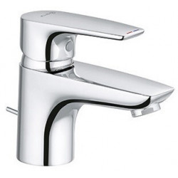 Pure&solid mitigeur de lavabo 60avec garniture de vidage métallique