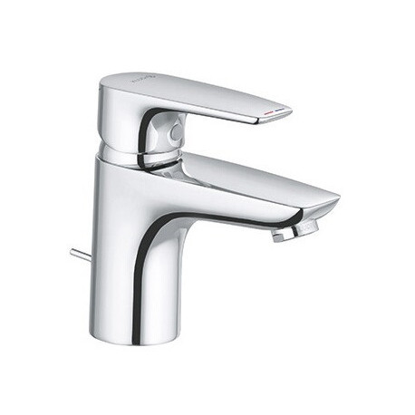 Pure&solid mitigeur de lavabo 75avec garniture de vidage métallique