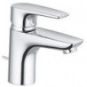 Pure&solid mitigeur de lavabo 75avec garniture de vidage métallique