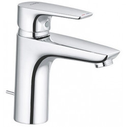 Pure&solid mitigeur de lavabo 100avec garniture de vidage métallique
