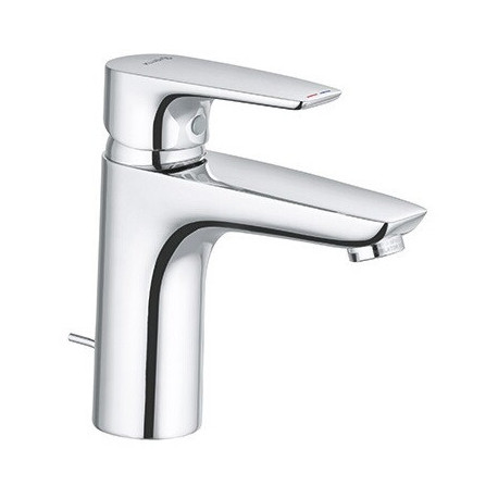 Pure&solid mitigeur de lavabo 100avec garniture de vidage métallique