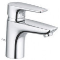 Mitigeur lavabo PURE & SOLID 75 DN 15 garniture de vidage G 1 1 / 4inch chrome KLUDI