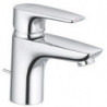 Mitigeur lavabo PURE & SOLID 75 DN 15 garniture de vidage G 1 1 / 4inch chrome KLUDI