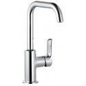 Pure&solid mitigeur de lavabo bec orientable latéralementavec garniture de vidage métallique