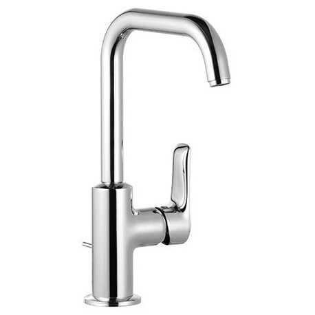 Pure&solid mitigeur de lavabo bec orientable latéralement sans vidage