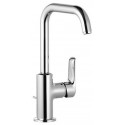 Pure&solid mitigeur de lavabo bec orientable latéralement sans vidage