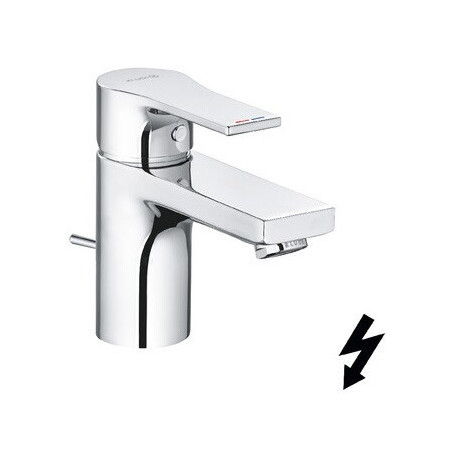 Mitigeur lavabo ZENTA SL DN 15 chromé pour ballon sans pression KLUDI