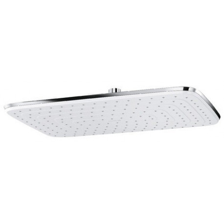 Freshline tête de douche design cockpit 400*260 mm chromée/blanc