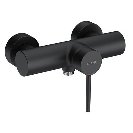 Mitigeur de douche BOZZ DN 15 noir mat KLUDI