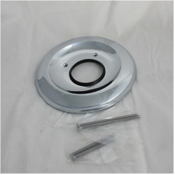 Rosace pour douche encastrée chrome KLUDI