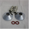 Raccord S G 1/2 x G 3/4 chromé KLUDI