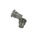 Vis de fixation pièce détachée chrome / acier nickel KLUDI