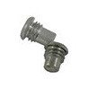 Vis de fixation pièce détachée chrome / acier nickel KLUDI