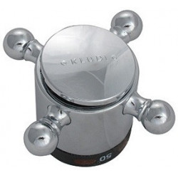 Poignée sélecteur de température ADLON chrome KLUDI