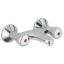 Applique murale STANDARD CARE DN 15 Terralux poignée métal chromé KLUDI