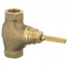 Standard robinet d'arrêt à encastrer 1/2