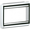 Support WC double EDITION ATELIER pour rouleau largeur 100/120 mm chromé KEUCO