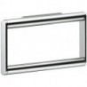 Anneau porte-serviettes PLAN aluminium anodisé argent KEUCO