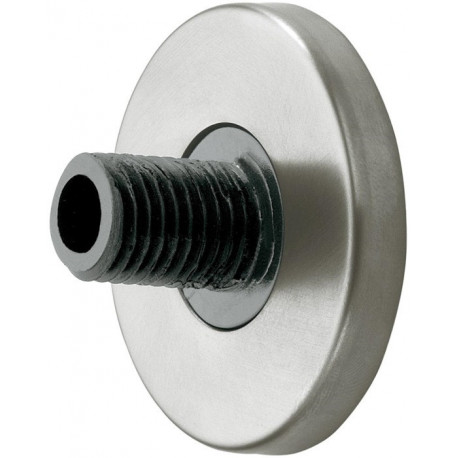 Fixation murale PLAN avec couvercle aluminium anodisé argent KEUCO