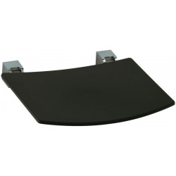Siège rabattable siège PLAN 360 mm chromé / gris clair RAL 7035 KEUCO