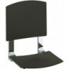 Siège rabattable siège PLAN CARE 360 mm chromé / noir-gris KEUCO