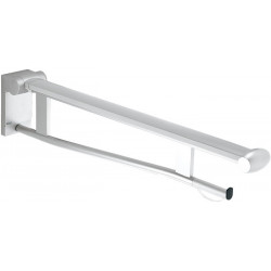 Barre abattante pour WC PLAN CARE 700 mm, chromé / gris clair KEUCO