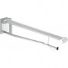 Barre abattante pour WC PLAN CARE 700 mm, chromé / gris clair KEUCO