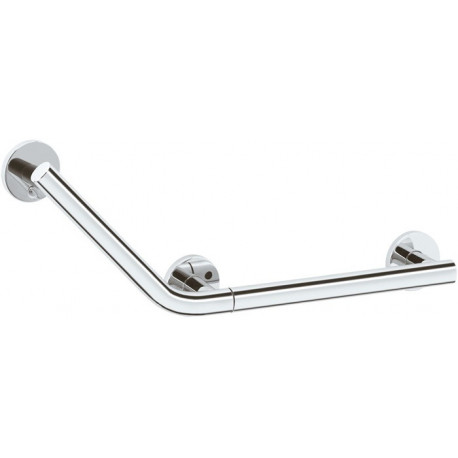 Poignée coudée 135Gr PLAN CARE 673/266 mm Version : gauche, aluminium anodisé argent KEUCO