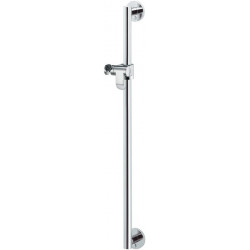 Barre de douche PLAN complète avec glissière de douche 1182 mm, aluminium anodisé argent / verch KEUCO