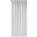 Rideau de douche PLAN uni 2000 x 1800 mm, écru, 11 oeillets KEUCO