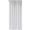 Rideau de douche PLAN uni 1400 x 2000 mm, gris clair, 8 oeillets KEUCO