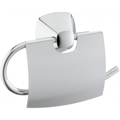 Porte papier toilette CITY 2 avec couvercle chromé KEUCO